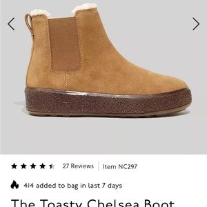 Madewell Toasty Chelsea Boot